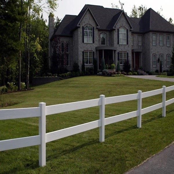 2Rail Vinyyli Ranch Rail Fenceing