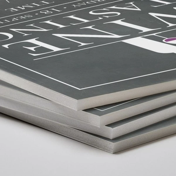 Vinyl advertising engraving board